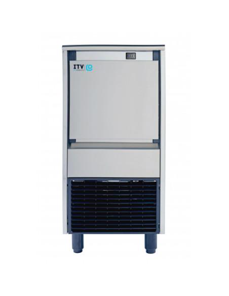 Machine à glaçons de 62Kg/24h réserve de 25Kg - Référence : DELTA-MAX60A-DP_0