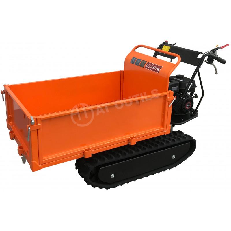 MINI DUMPER SCHEPPACH SUR CHENILLES 500KG – 6,5CH_0