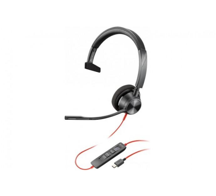 Poly Blackwire 3310-M - Casque USB-C avec 1 écouteur, design moderne et audio optimal - Réf. 463313_0