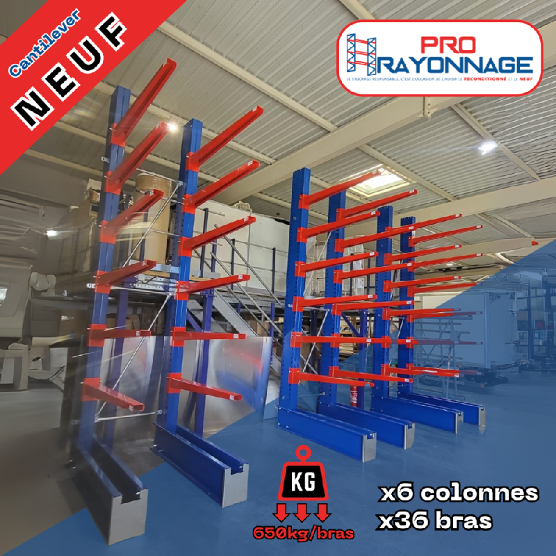 Rayonnage cantilever neuf_0