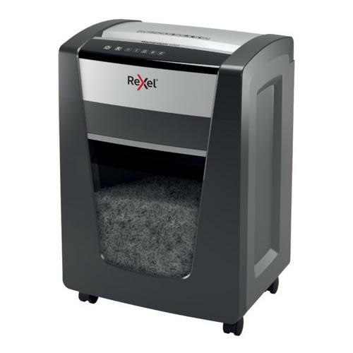 Rexel destructeur de documents momentum m515 p-5, coupe micro, 2x15mm, 15 feuilles, 30 litres, 2104577eu_0