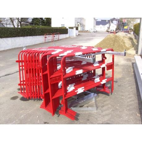 STOCKAIRE - Barrière de chantier TP 1,50 ml - Référence OELC0135_0