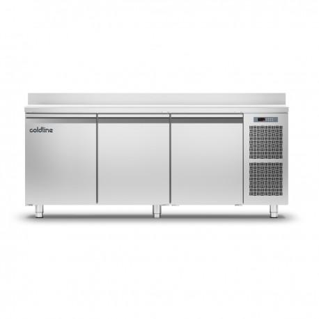 Table positive master avec plan de travail adossé groupe logé 3 portes 415 litres réfrigérée - TA171MJ-2_0