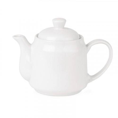 THÉIÈRES / CAFETIÈRES EN PORCELAINE ATHENA 430 ML - LOT DE 4