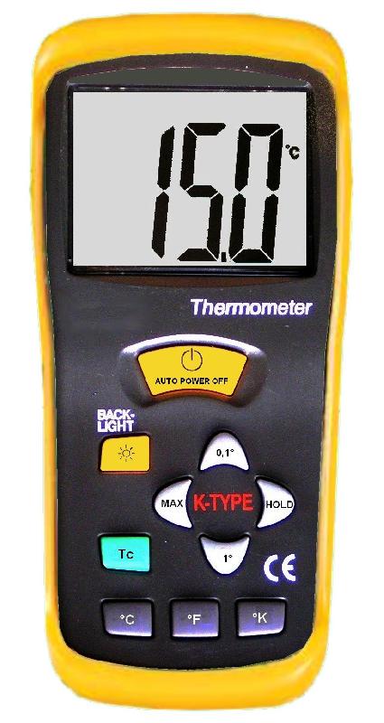 Thermomètre électronique - type k - 1 canal #3305/2si_0
