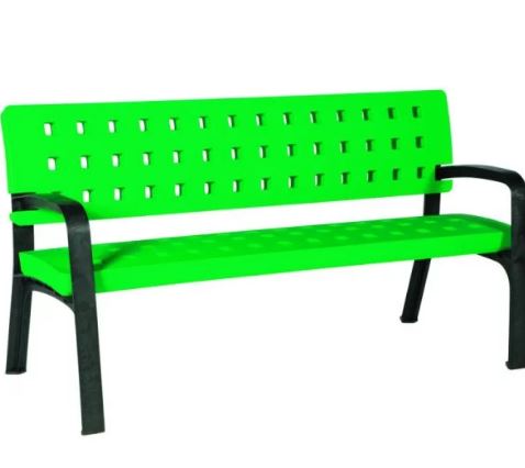 Banc public Maverick - Polyéthylène haute densité - 170 cm - Anti-UV - Anti-graffitis - Sans entretien_0