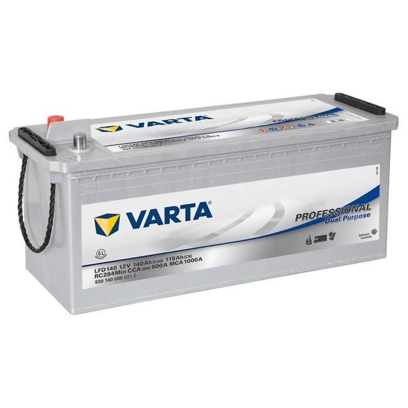 BATTERIE VARTA PROFESSIONAL DUAL PURPOSE EFB LED 95 12V 95AH 850 AMPS 353X175X190 + DROITE