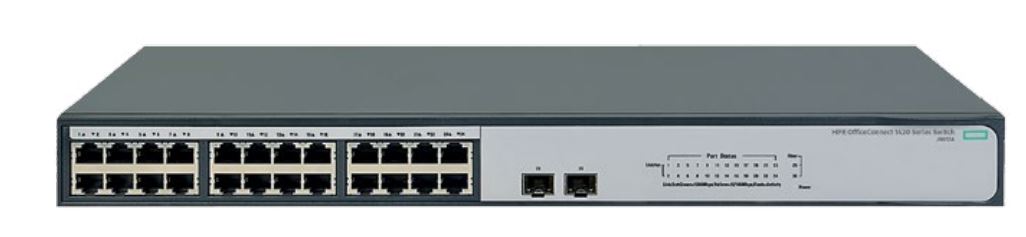 Commutateur 24 ports - 120/230 V AC (50/60 Hz) - Switch Gigabit non géré - Montable sur rack_0