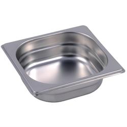 GASTRO M Bac Gastro Inox GN 1/6 Profondeur 65 mm Inox 140 cl GR702 - 685071448199_0