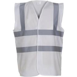 Gilet haute visibilité YOKO blanc T.3XL Yoko - XXXL blanc polyester 6933883203937_0