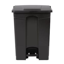 Jantex Seau à pédale de cuisine noir 65L - noir matière synthétique GAS-CW723_0