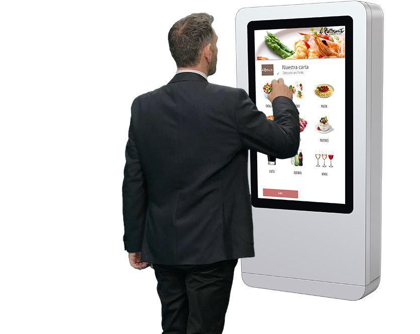 Kiosque de vente interactive Self-Service T-Kiosk réduction de files d'attente et augmentation des ventes_0
