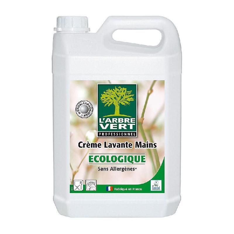 L'ARBRE VERT L'ABRE VERT CRÈME LAVANTE MAINS ÉCOLOGIQUE 5 L BIDON