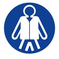 PANNEAU OBLIGATION DE PORTER UN GILET DE SAUVETAGE