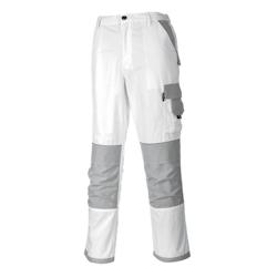 Portwest - Pantalon de peintre PRO Blanc Taille S - S blanc 5036108213412_0