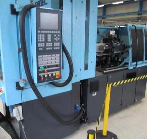 Micro presse à injection de plastique 80T engel verticale_0