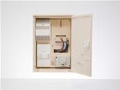 Armoire électrique de chantier avec coffret enveloppe isolante, tension 400 volts - s20tri3060_0