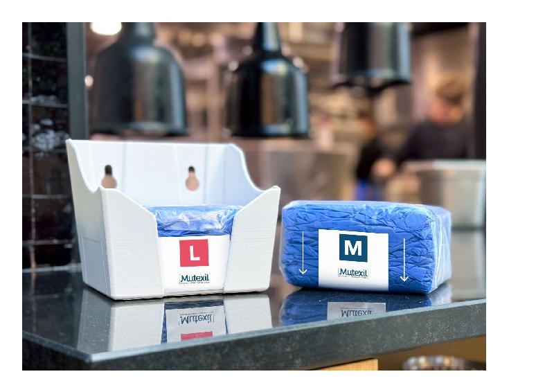 Sachets de 125 gants d'examens Izzy anti-virus à usage unique CE en nitrile bleu non poudré - GNNPBL-MT03/VRIZ_0