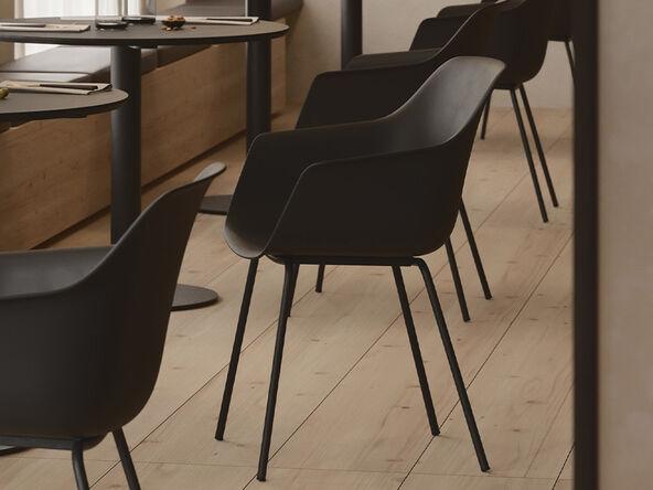 Lot de 2 chaises de collectivité Lur Akaba écodesign_0