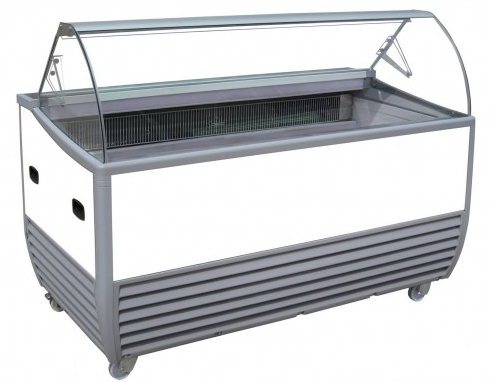 Vitrines réfrigérées pour glaciers - Ligne Fenice - Modèles de 4 à 13 bacs - Températures -15/-20°C_0