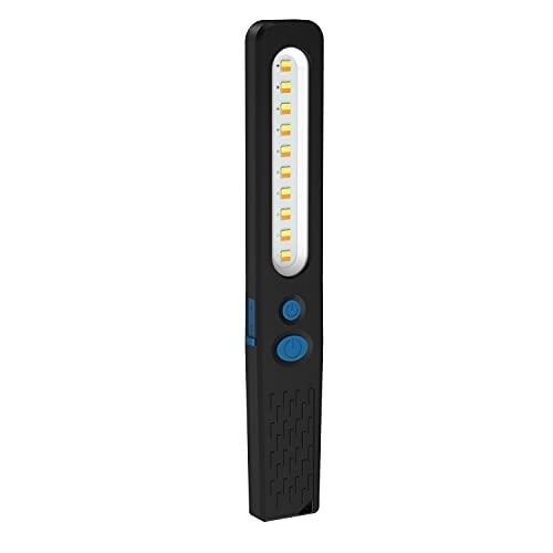 Lampe d'atelier LED ANSMANN WL390R - Design fin, aimants intégrés, batterie longue durée - Noir_0