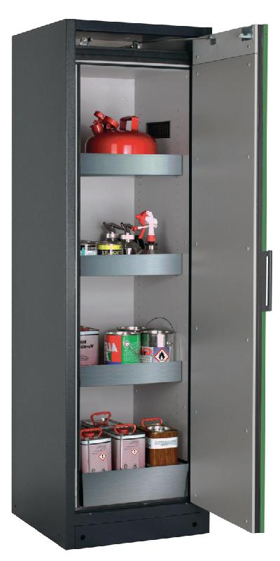 ARMOIRE SÉCURITÉ Q-PEGASUS-90 Q90.195.060.WDACR GRIS/VERT - MANUTAN COLLECTIVITÉS