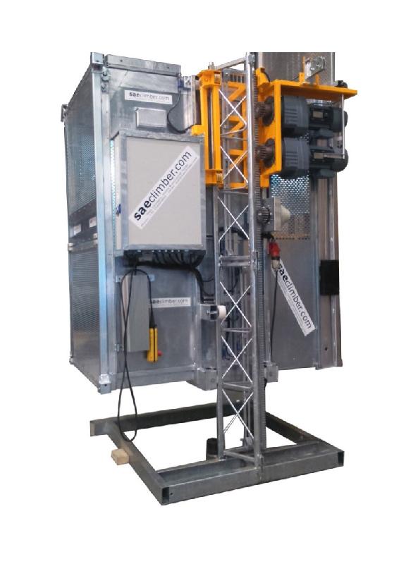 Ascenseur de chantier E10 - charge 1000 kg - vitesse 28/36 m/min - hauteur 150 m_0