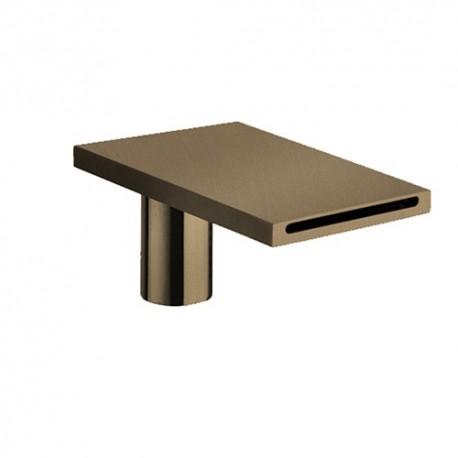 BEC CASCADE SUR GORGE QUADRI OR ROSE BROSSE PVD ROBINETTERIE QUADRI - CRISTINA ONDYNA BD31434P