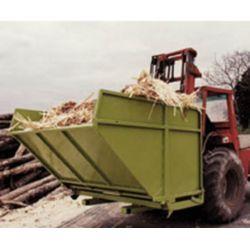Benne basculante grand volume - capacité 1300 à 4600 litres - pour déchets légers en vrac_0