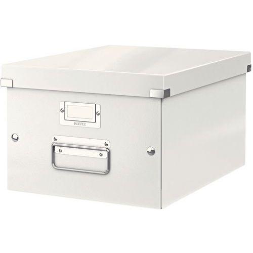 BOÎTE LEITZ CLICK & STORE MOYEN - BLANC