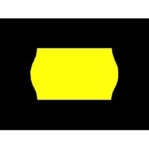 Boîte de 36 000 étiquettes adhésives fluo jaune permanent - 26x16 mm - Compatibles pince OPEN S14/S16 et METO_0