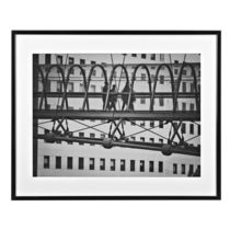 CADRE ALUMINIUM POUR EXPOSITION - 40 X 50 CM NOIR