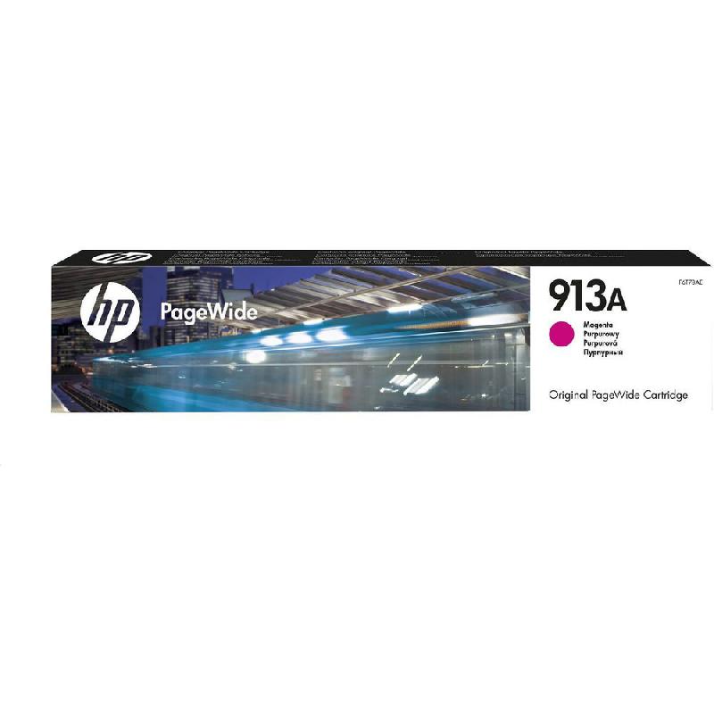 CARTOUCHE JET D'ECNRE HP 913A F6T78AE - MAGENTA - 3000 PAGES