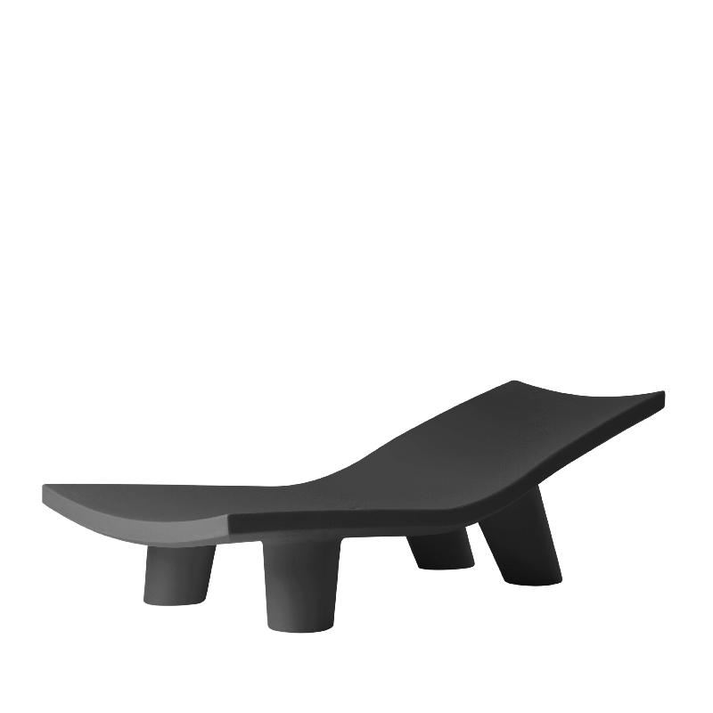 Chaise longue design LOW LITA - noir_0