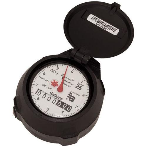 Compteur d'eau analogique RTR® BADGER METER - Émetteur/Enregistreur avec sortie numérique et contacteur statique piézo-électrique breveté_0