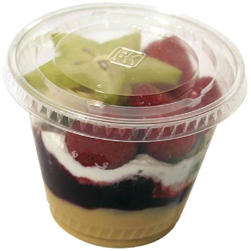 COUVERCLE PLAT SANS TROU POUR COUPE DESSERT 21CL ET 27CL X 1000 FIRPLAST