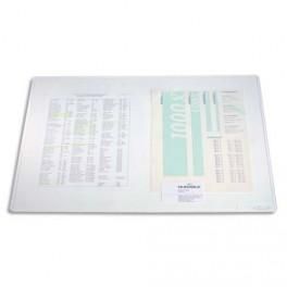 DURABLE SOUS MAINS DURAGLAS TRANSPARENT 50X65 CM