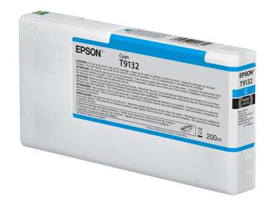 EPSON T9132 - CYAN - ORIGINAL - CARTOUCHE D'ENCRE