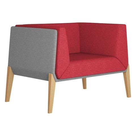 FAUTEUIL GAIA ROUGE