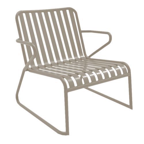 FAUTEUIL LOUNGE VERO ALU SAUGE