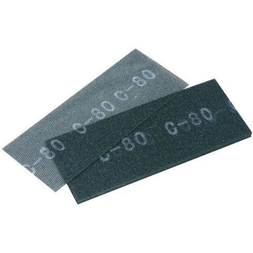 FEUILLE DE TREILLIS ABRASIF - LOT DE 10 - GRAIN 80 - TALIAPLAST