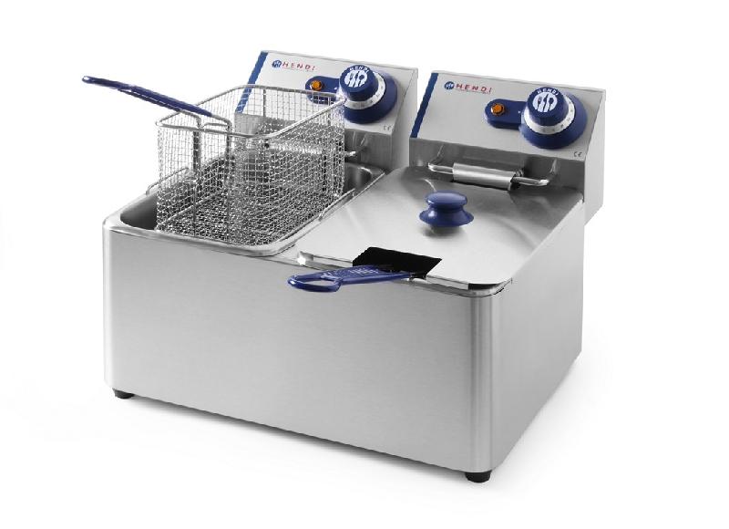 Friteuse Blue Line 2x4 L - 205846 - Équipement cuisine professionnel Hendi_0
