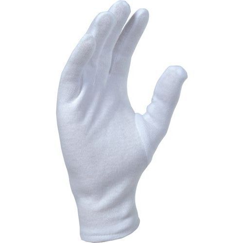 GANTS À USAGE SPÉCIFIQUE EN COTON INTERLOCK BLANCHI AVEC OURLET TAILLE 9 - SINGER SAFETY
