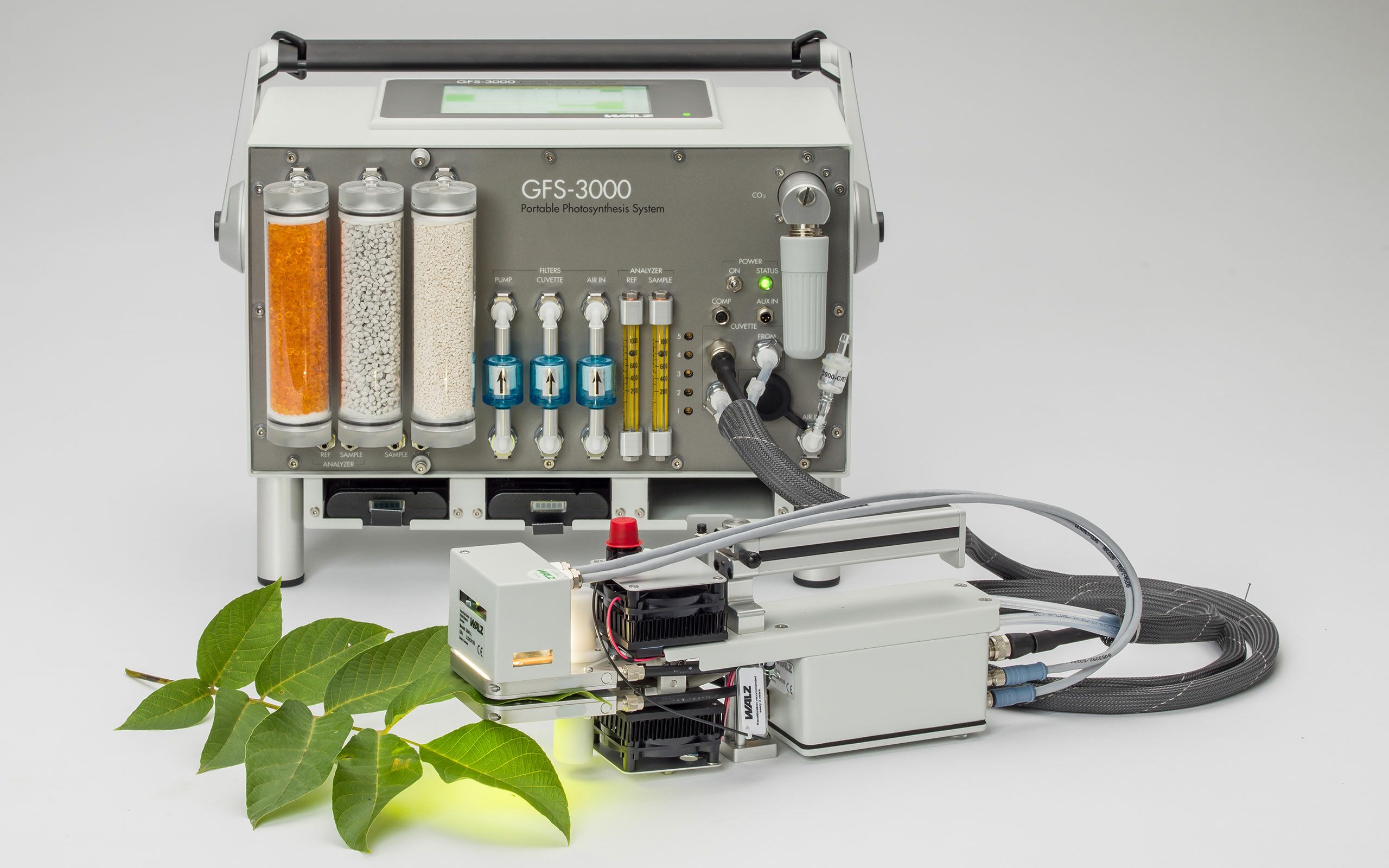 Gfs 3000 - analyseur de photosynthèse portable avec mesures simultanées des échanges gazeux et fluorescence chlorophyllienne_0