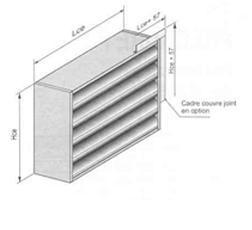 Grilles acoustiques G.A.L.S. - haute performance acoustique et faibles pertes de charge_0