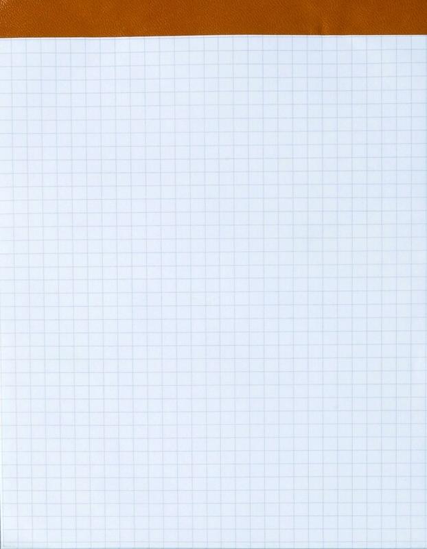 HAMELIN Lot de 5 Bloc 001 agrafé A5, sans couverture, 200p./100 feuilles 60g/m², quadrillé 5x5 - 3020123512065_0