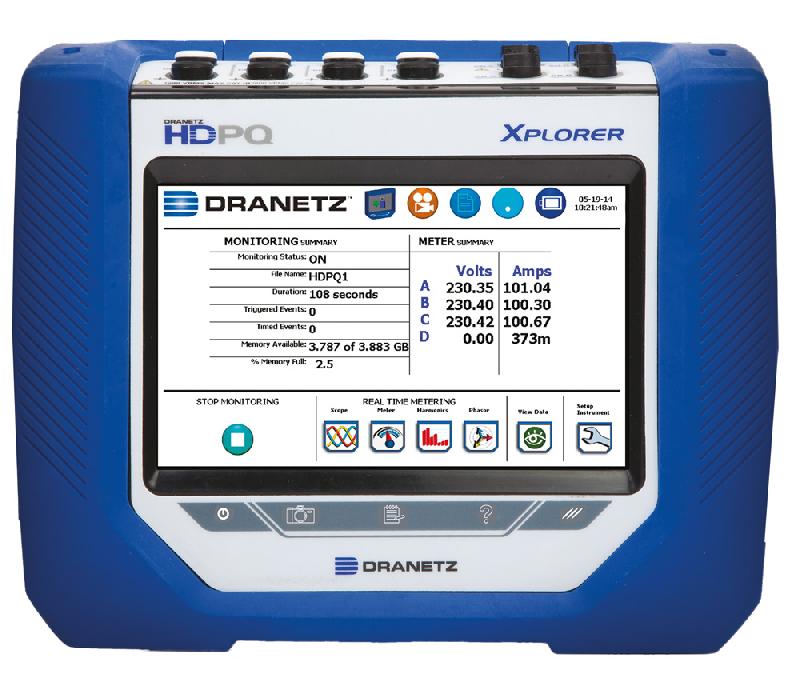 HDPQ-XAFLEX3KPKG - Analyseur de qualité de puissance HDPQ Xplorer Flex avec capture des transitoires - Marque Dranetz_0