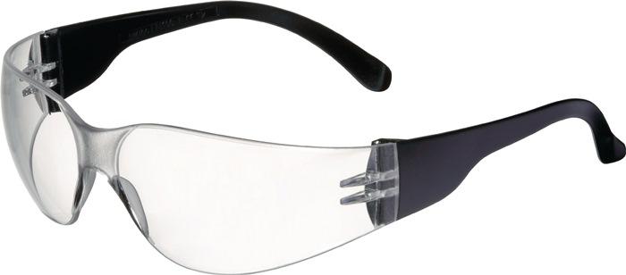 Lunettes de protection Daylight Basic EN 166 - branches noires - verres transparents polycarbonate PROMAT - résistantes aux rayures et antibuée_0