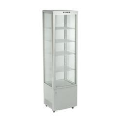 METRO Professional Vitrine réfrigérée GGC3270, plastique/verre, 52x48.5x189.5cm, 270L, refroidissement par ventilateur, 4 étagères réglables, bl_0