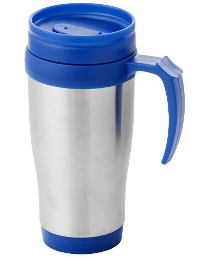 Mug isotherme Sanibel 400ml - double paroi - sans BPA - acier inoxydable et plastique - 10029600_0